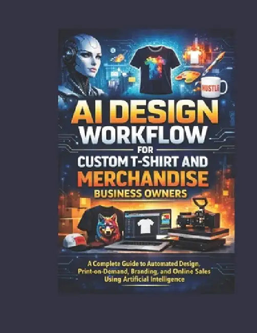 AI Design Workflow for Custom T-Shirt and Merchandise Business Owners: A Complete Guide to Automated Design, Print-on-Demand, Branding, and Online Sal by Anshuman Mishra