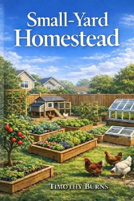 Small-Yard Homestead: How to Grow Food, Raise Chickens, and Build a Productive Backyard Farm in the Suburbs by Timothy Burns