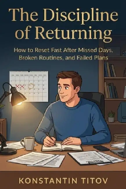 The Discipline of Returning: How to Reset Fast After Missed Days, Broken Routines, and Failed Plans by Konstantin Titov