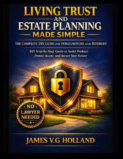Living Trust and Estate Planning Made Simple: THE COMPLETE DIY GUIDE FOR HOMEOWNERS AND RETIREES: DIY Step-by-Step Guide to Avoid Probate, Protect Ass by James V. G. Holland