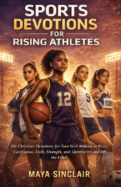 sports devotions for rising athletes: 101 Christian Devotions for Teen Girl Athletes to Build Confidence, Faith, Strength, and Identity On and Off the by Maya Sinclair
