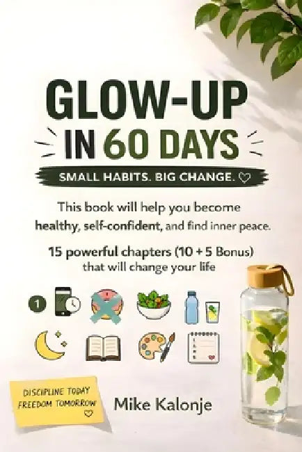 Glow Up in 60 Days: Small Habits. Big Change by Mike Kalonje