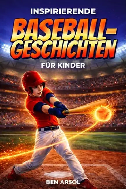 Inspirierende Baseballgeschichten für Kinder: 15 inspirierende wahre Baseballgeschichten für junge Leser mit Lektionen in Mut, Ausdauer und niemals au by Ben Arsol