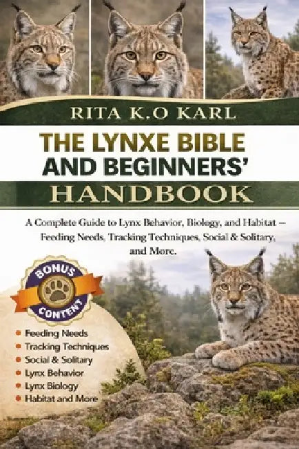 The Lynxe Bible and Beginners' Handbook: A Complete Guide to Lynx Behavior, Biology, and Habitat - Feeding Needs, Tracking Techniques, Social & Solita by Rita K. O. Karl