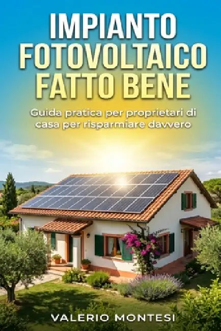 Impianto Fotovoltaico Fatto Bene: Guida pratica per proprietari di casa per risparmiare davvero, capire i preventivi e scegliere pannelli, inverter e by Valerio Montesi