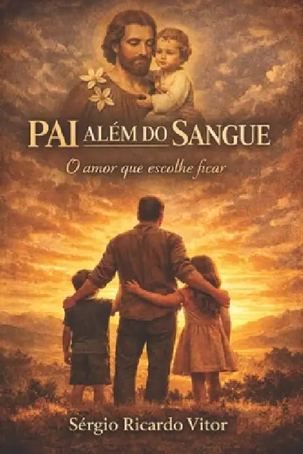 Pai Além Do Sangue: Ser pai é decidir ficar: uma jornada de amor, fé e propósito inspirada em São José by Sergio Ricardo Vitor