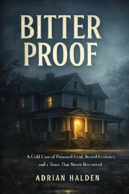 Bitter Proof: A Cold Case of Poisoned Food, Buried Evidence, and a Town That Never Recovered by Adrian Halden
