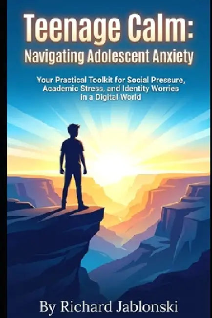Teenage Calm: Navigating Adolescent Anxiety: Your Practical Toolkit for Social Pressure, Academic Stress, and Identity Worries in a Digital World by Richard Jablonski