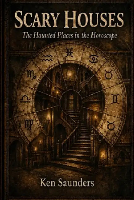 Scary Houses: The Haunted Places in the Horoscope by Ken Saunders