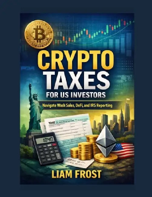 Crypto Taxes for US Investors: Navigate Wash Sales, DeFi, and IRS Reporting by Liam Frost