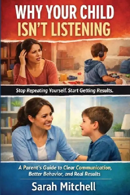 Why Your Child Isn't Listening: A Parent's Guide to Clear Communication, Better Behavior, and Real Results by Sarah Mitchell