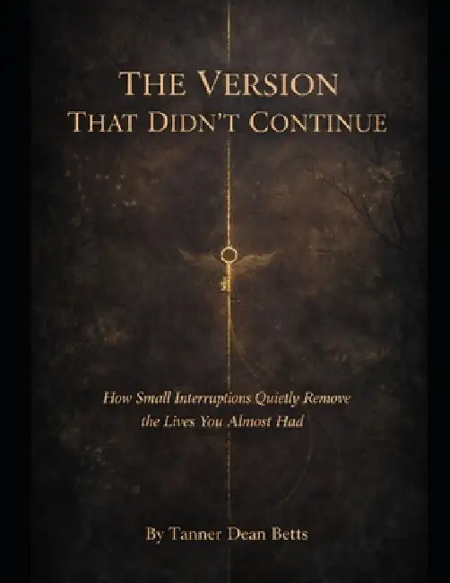 The Version that Didn't Continue: How Small Interruptions Quietly Remove the Lives You Almost Had by Tanner Betts