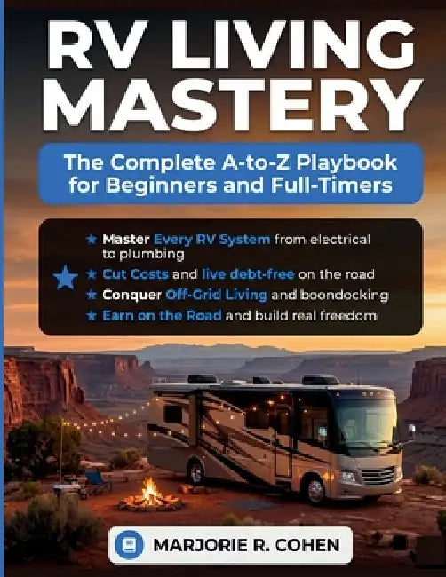 RV Living Mastery: The Complete A-to-Z Playbook for Beginners and Full-Timers to Master Every System, Cut Cost, Conquer Off-Grid Living, Earn on the R by Marjorie R. Cohen