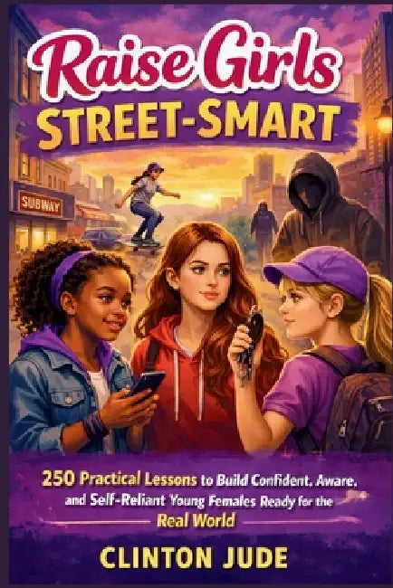 Raise Girls Street-Smart: 250 Practical Lessons to Build Confident, Aware, and Self-Reliant Young Females Ready for the Real World by Clinton Jude