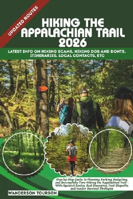 Hiking the Appalachian Trail 2026: Step-by-Step Guide to Planning, Packing, Budgeting, and Successfully Thru-Hiking the Appalachian Trail - With Updat by Wanderson Tourson