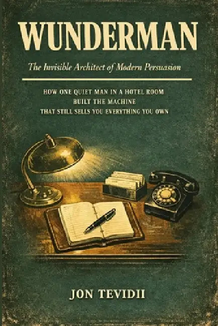 Wunderman: The Invisible Architect of Modern Persuasion How One Quiet Man in a Hotel Room Built the Machine That Still Sells You Everything You Own by Jon Tevidii