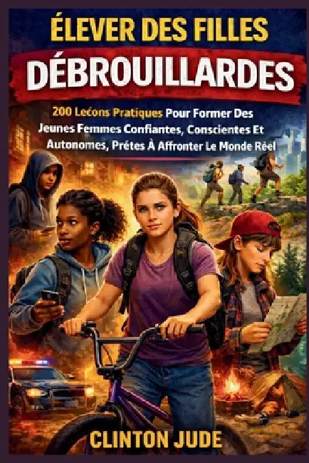 Élever Des Filles Débrouillardes: 200 Leçons Pratiques Pour Former Des Jeunes Femmes Confiantes, Conscientes Et Autonomes, Prêtes À Affronter Le Monde by Clinton Jude