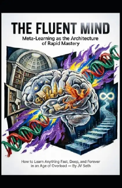 THE FLUENT MIND Meta-Learning as the Architecture of Rapid Mastery: How to Learn Anything Fast, Deep, and Forever in an Age of Overload by Jv Seth