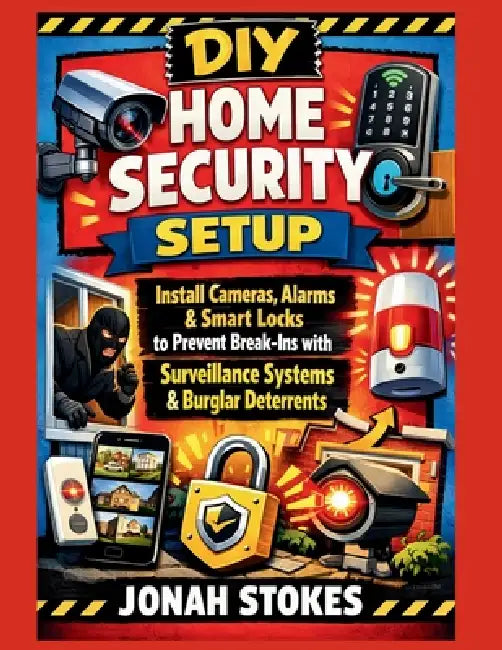 DIY Home Security Setup: Install Cameras, Alarms & Smart Locks to Prevent Break-Ins with Surveillance Systems & Burglar Deterrents by Jonah Stokes