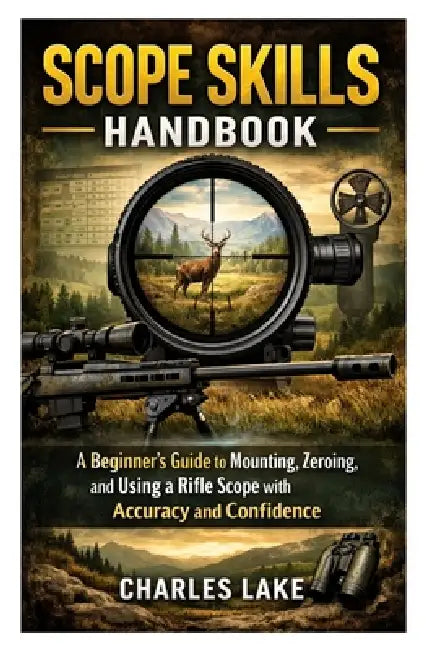 Scope Skills Handbook: A Beginner's Guide to Mounting, Zeroing, and Using a Rifle Scope with Accuracy and Confidence by Charles Lake