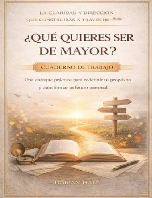 La claridad y dirección que construirás a través de ¿Qué quieres ser de mayor?: Un enfoque práctico para redefinir tu propósito y transformar tu futur by Dorian Hale