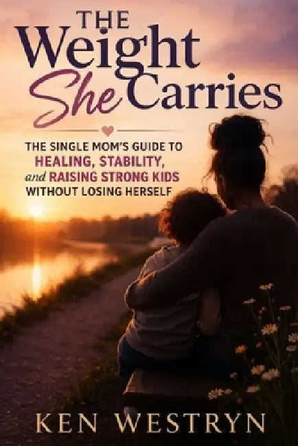 The Weight She Carries: The Single Mom's Guide to Healing, Stability, and Raising Strong Kids Without Losing Herself by Ken Westryn