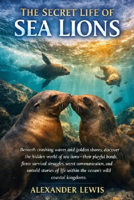The Secret Life of Sea Lions: Beneath crashing waves and golden shores, discover the hidden world of sea lions-their playful bonds, fierce survival st by Alexander Lewis
