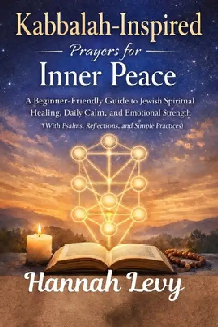 Kabbalah-Inspired Prayers for Inner Peace: A Beginner-Friendly Guide to Jewish Spiritual Healing, Daily Calm, and Emotional Strength (With Psalms, Ref by Hannah Levy
