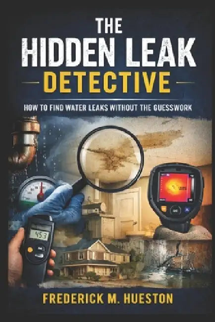 The Hidden Leak Detective: A Complete Guide to Finding Water Leaks in Homes, From Showers and Slabs to Pools and Pipes, Using Proven Clues, Tools, and by Frederick M. Hueston