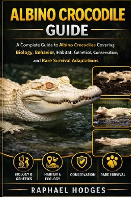 Albino Crocodile Guide: A Complete Guide to Albino Crocodiles Covering Biology, Behavior, Habitat, Genetics, Conservation, and Rare Survival Adaptatio by Raphael Hodges