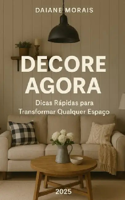 Decore Agora: Dicas Rápidas para Transformar Qualquer Espaço by Daiane Morais