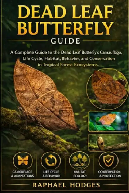 Dead Leaf Butterfly Guide: A Complete Guide to the Dead Leaf Butterfly's Camouflage, Life Cycle, Habitat, Behavior, and Conservation in Tropical Fores by Raphael Hodges