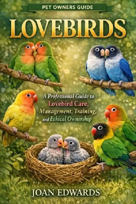 Lovebirds: A Professional Guide to Lovebird Care, Management, Training, and Ethical Ownership. by Joan Edwards