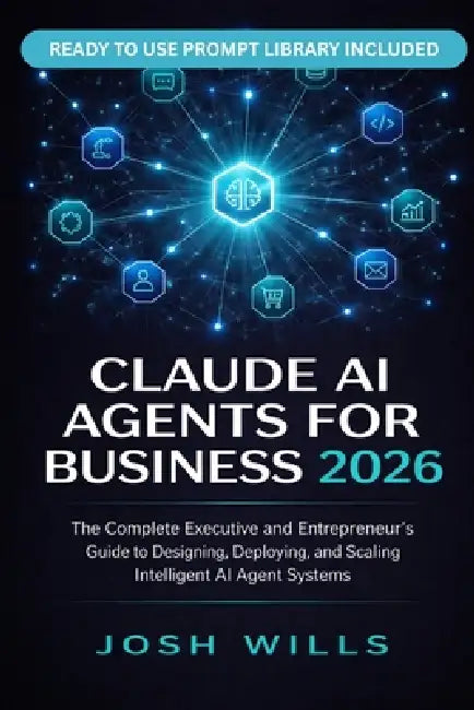2026 Claude AI Agents for Business: The Complete Executive and Entrepreneur's Guide to Designing, Deploying, and Scaling Intelligent AI Agent Systems by Josh Wills