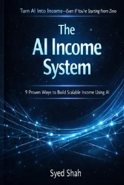 The AI Income System: 9 Proven Ways to Build Scalable Income Using AI by Syed Shah