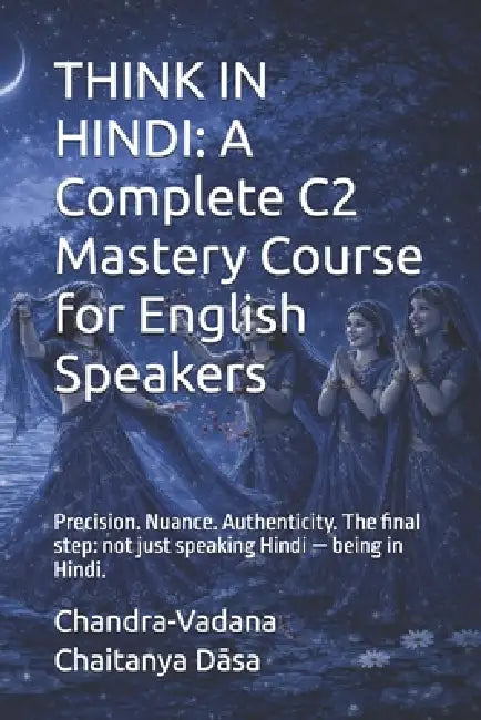 Think in Hindi: A Complete C2 Mastery Course for English Speakers: Precision. Nuance. Authenticity. The final step: not just speaking Hindi - being in by Chandra-Vadana Chaitanya Dāsa
