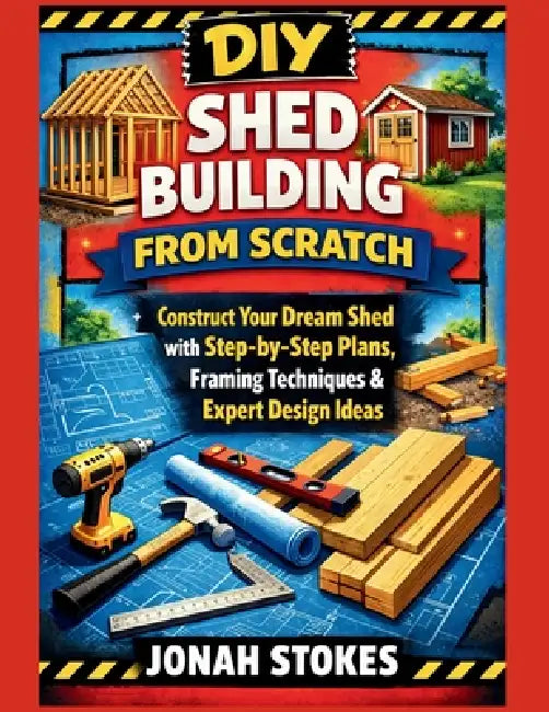 Shed Building from Scratch: Construct Your Dream Shed with Step-by-Step Plans, Framing Techniques & Expert Design Ideas by Jonah Stokes