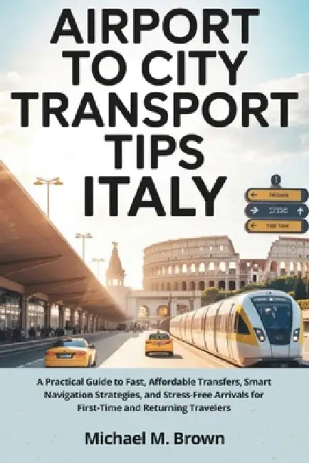 Airport to City Transport Tips Italy: A Practical Guide to Fast, Affordable Transfers, Smart Navigation Strategies, and Stress-Free Arrivals for First by Michael M. Brown