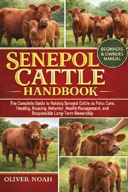 Senepol Cattle as Pets: The Complete Guide to Raising Senepol Cattle as Pets: Care, Feeding, Housing, Behavior, Health Management, and Responsible Lon by Oliver Noah