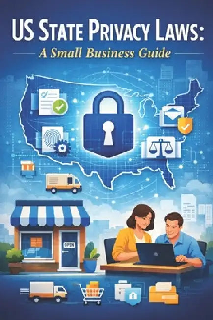 How Small Businesses Can Comply with U.S. State Privacy Laws: A practical, plain-English guide for owners, operators, and lean teams by Arthur Steel