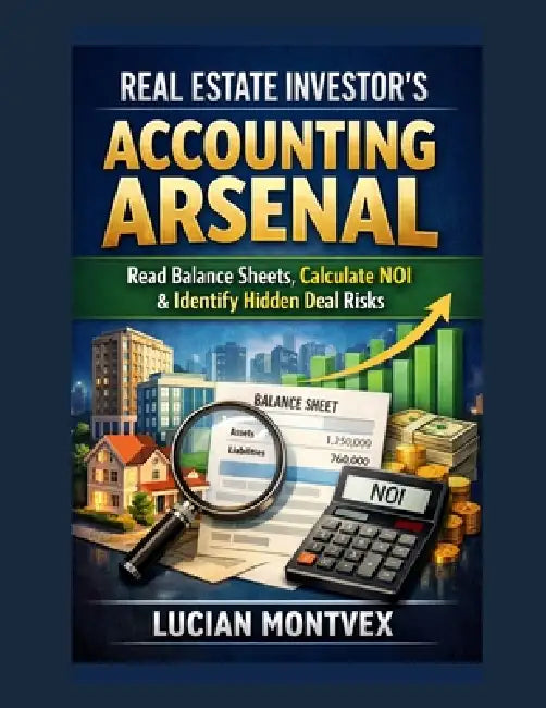Real Estate Investor's Accounting Arsenal: Read Balance Sheets, Calculate NOI & Identify Hidden Deal Risks by Lucian Montvex