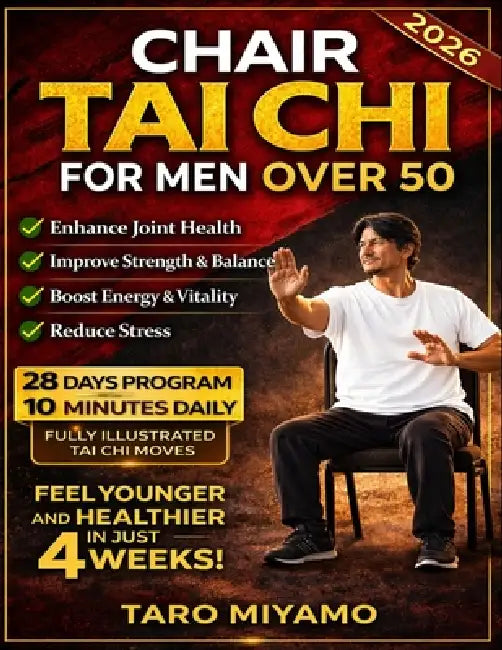 Chair Tai Chi for Men Over 50: Gentle Seated Exercises to Improve Balance, Reduce Pain, Boost Mobility, and Prevent Falls in Just 10 Minutes a Day by Taro Miyamo