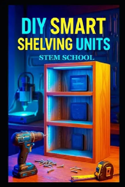 DIY Smart Shelving Units: Modern Storage Solutions with Integrated Lighting, Tech Features and Space-Saving Designs by Stem School