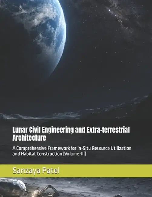 Lunar Civil Engineering and Extra-terrestrial Architecture: A Comprehensive Framework for In-Situ Resource Utilization and Habitat Construction (Volum by Sanzaya Patel