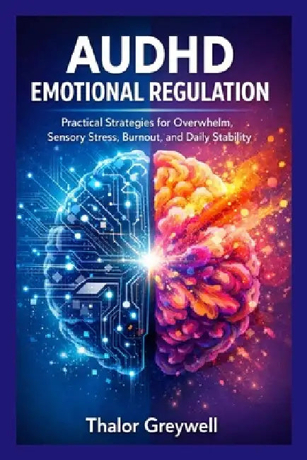 Audhd Emotional Regulation: Practical Strategies for Overwhelm, Sensory Stress, Burnout, and Daily Stability by Thalor Greywell