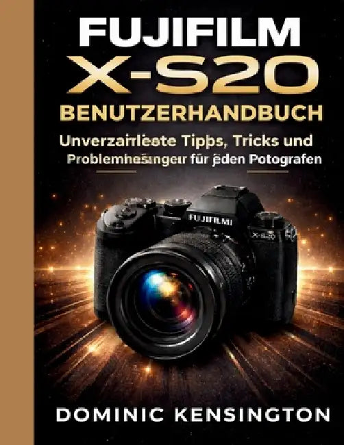 Fujifilm X-S20 Benutzerhandbuch: Unverzichtbare Tipps, Tricks und Problemlösungen für jeden Fotografen by Dominic Kensington