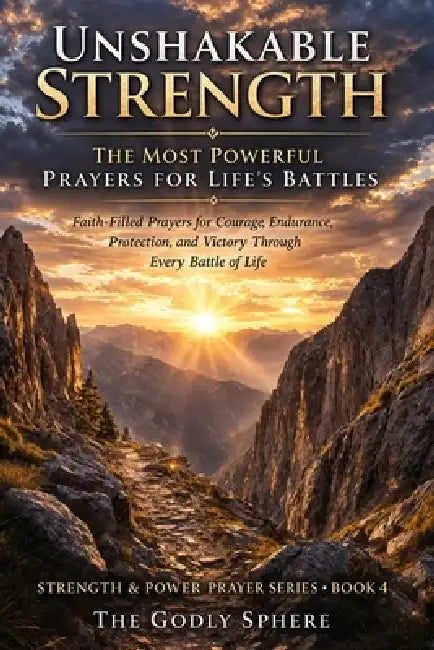 Unshakable Strength: The Most Powerful Prayers for Life's Battles: Faith-Filled Prayers for Courage, Endurance, Protection, and Victory Through Every by The Godly Sphere