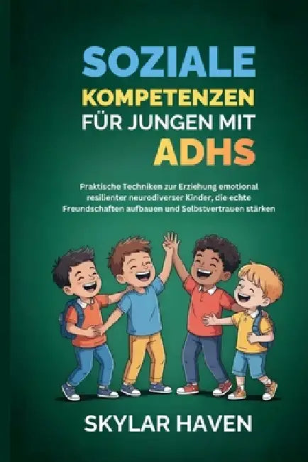 Soziale Kompetenzen für Jungen mit ADHS: Praktische Techniken zur Erziehung emotional resilienter neurodiverser Kinder, die echte Freundschaften aufba by Skylar Haven
