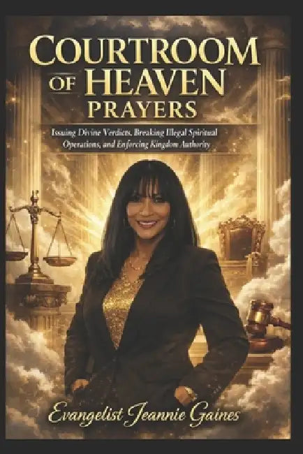 Courtroom of Heaven Prayers: Issuing Divine Verdicts, Breaking Illegal Spiritual Operations, And Enforcing Heaven's Authority by Evangelist Jeannie Gaines