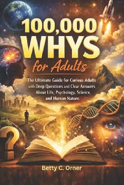100,000 Whys for Adults: The Ultimate Guide for Curious Adults with Deep Questions and Clear Answers About Life, Psychology, Science, and Human Nature by Betty C Orner